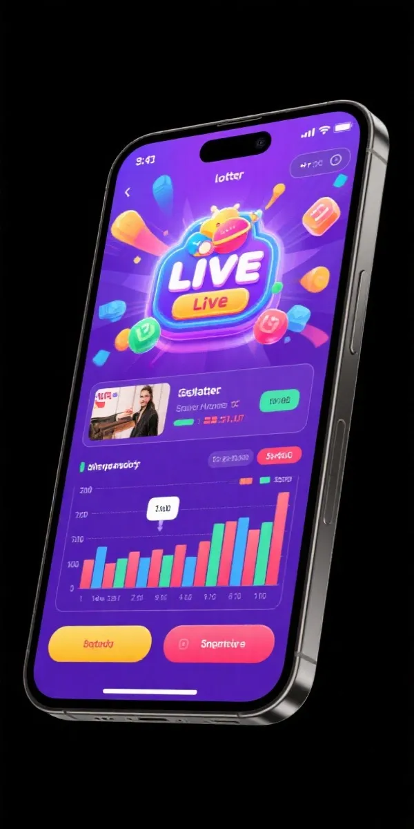 福彩3D直播 APP 界面展示